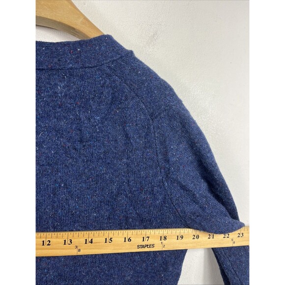 J. Crew Mens Confetti Cardigan Merino Wool Sweater Size Small Grandpacore Grunge - Picture 6 of 7